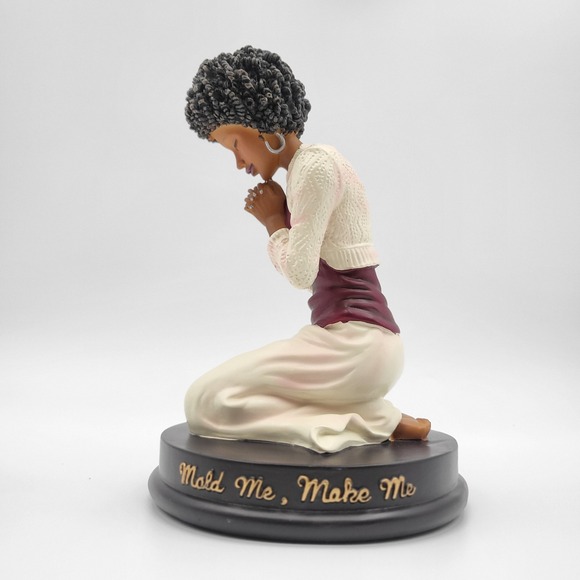 African American Express Other - African American Expressions Mold Me Make Me J.A.Y. Praying Woman Figurine 2012